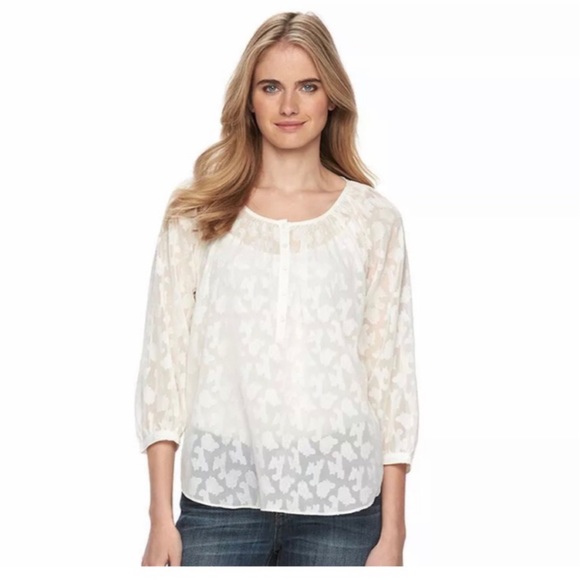 Lauren Conrad blouse - Picture 1 of 6